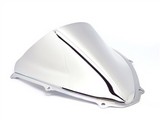 Suzuki Gsxr 600 750 Chrome Double Bubble Windscreen Shield 2006-2007